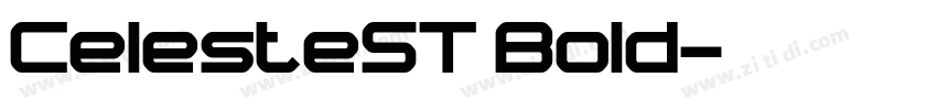 CelesteST Bold字体转换